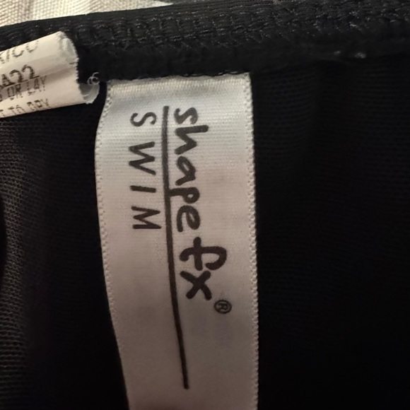 Never Worn! Shape FX High-Waisted Tummy Control Black Swim Bottoms - Size S - Picture 3 of 7